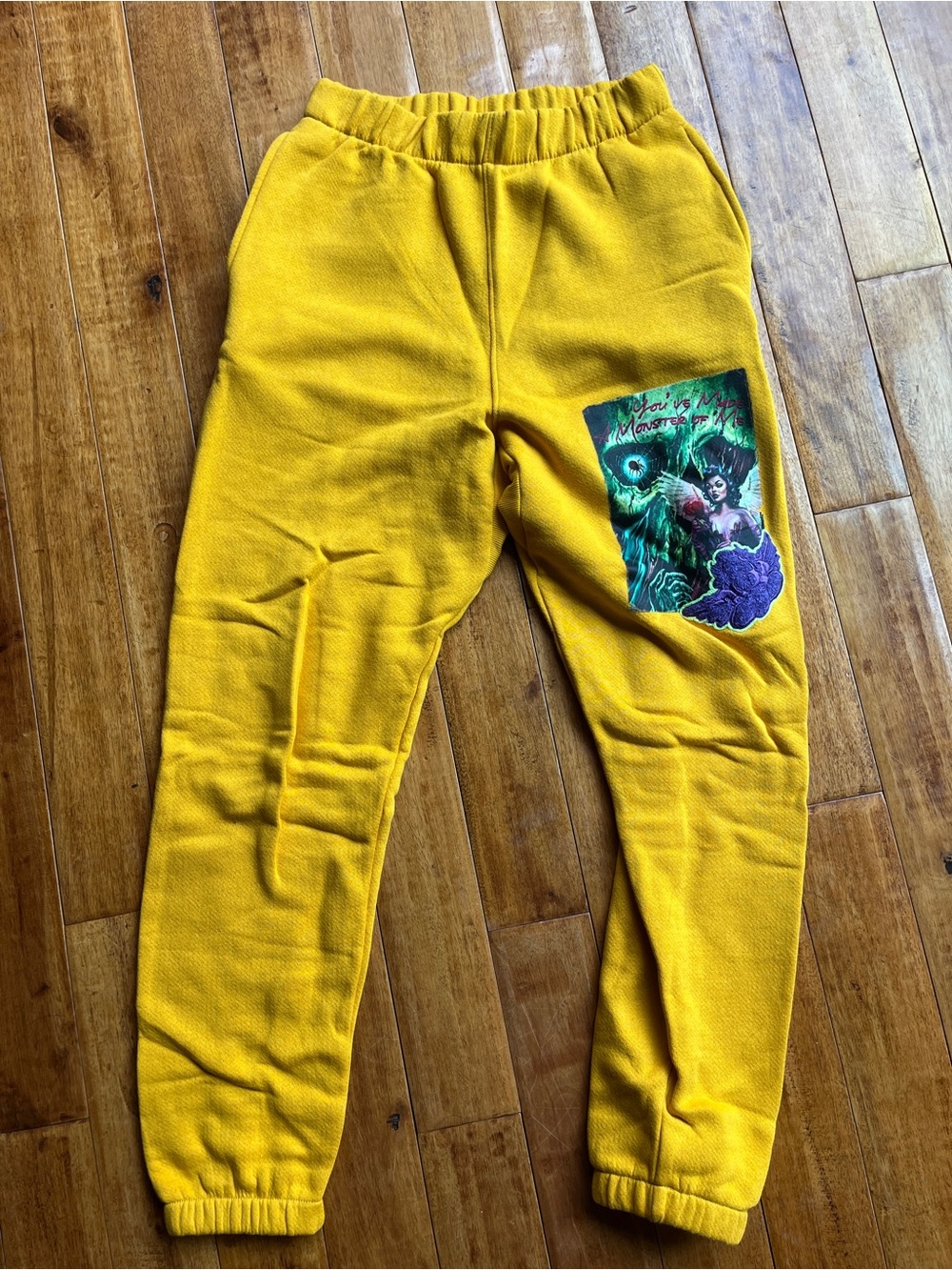 EUC Boys Lie sweatpants You Made A Monster Out of Me